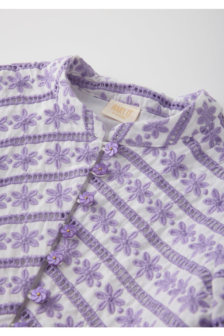 Odessa Puff Sleeve Mini Dress, Alternate, color, Lavender
