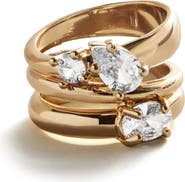 BaubleBar Angela Set of 3 Rings