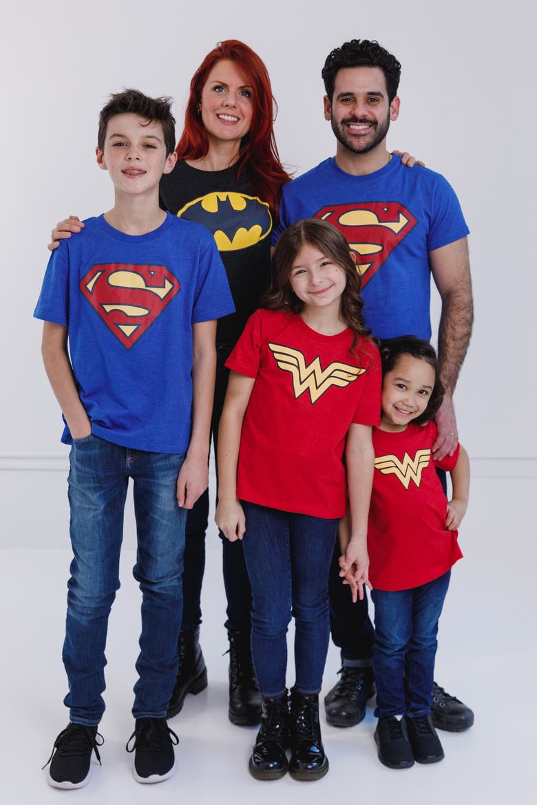 Justice League T-Shirt, Alternate, color, Batman Slate Grey
