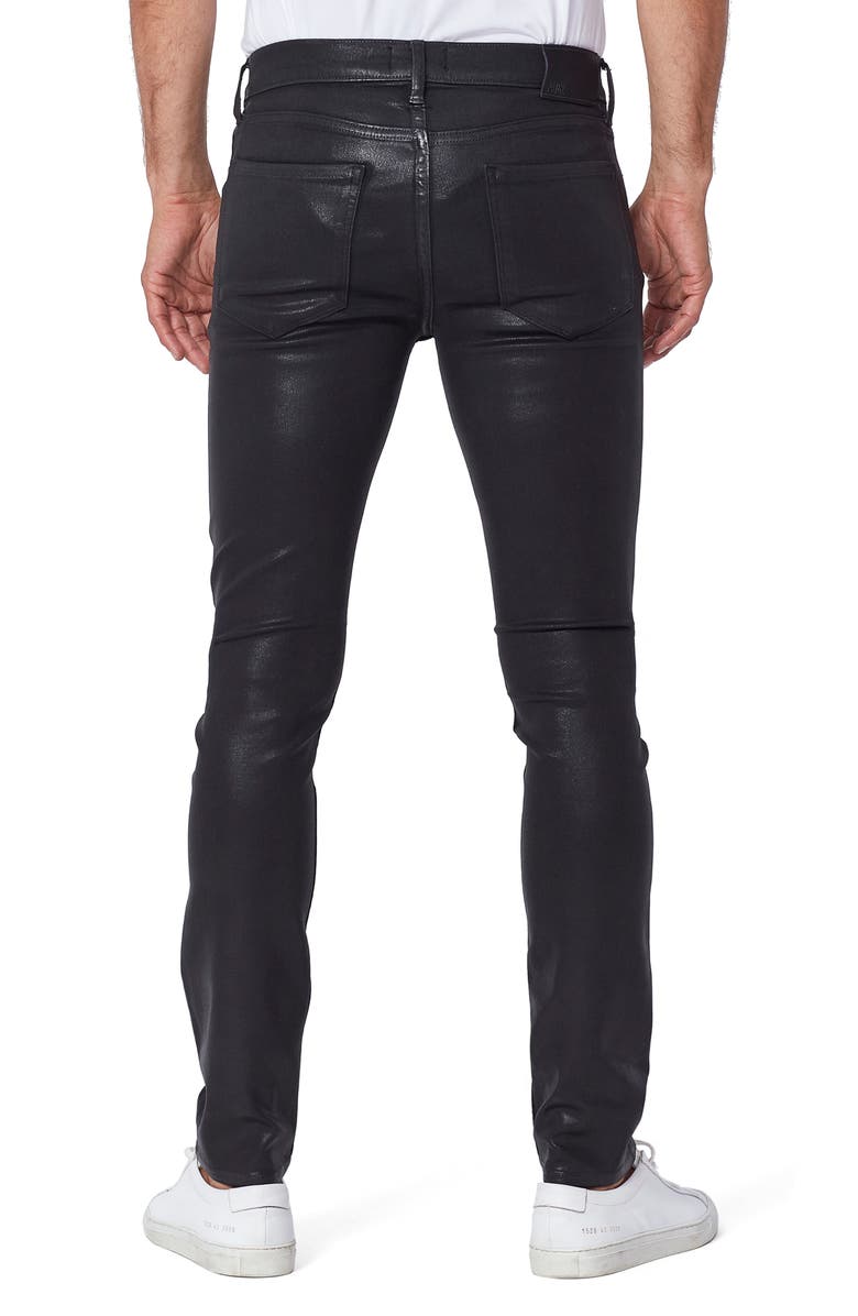 PAIGE Lennox Transcend Coated Slim Fit Jeans, Alternate, color,