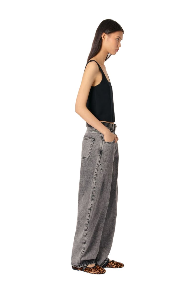 Knit top, Alternate, color, Black