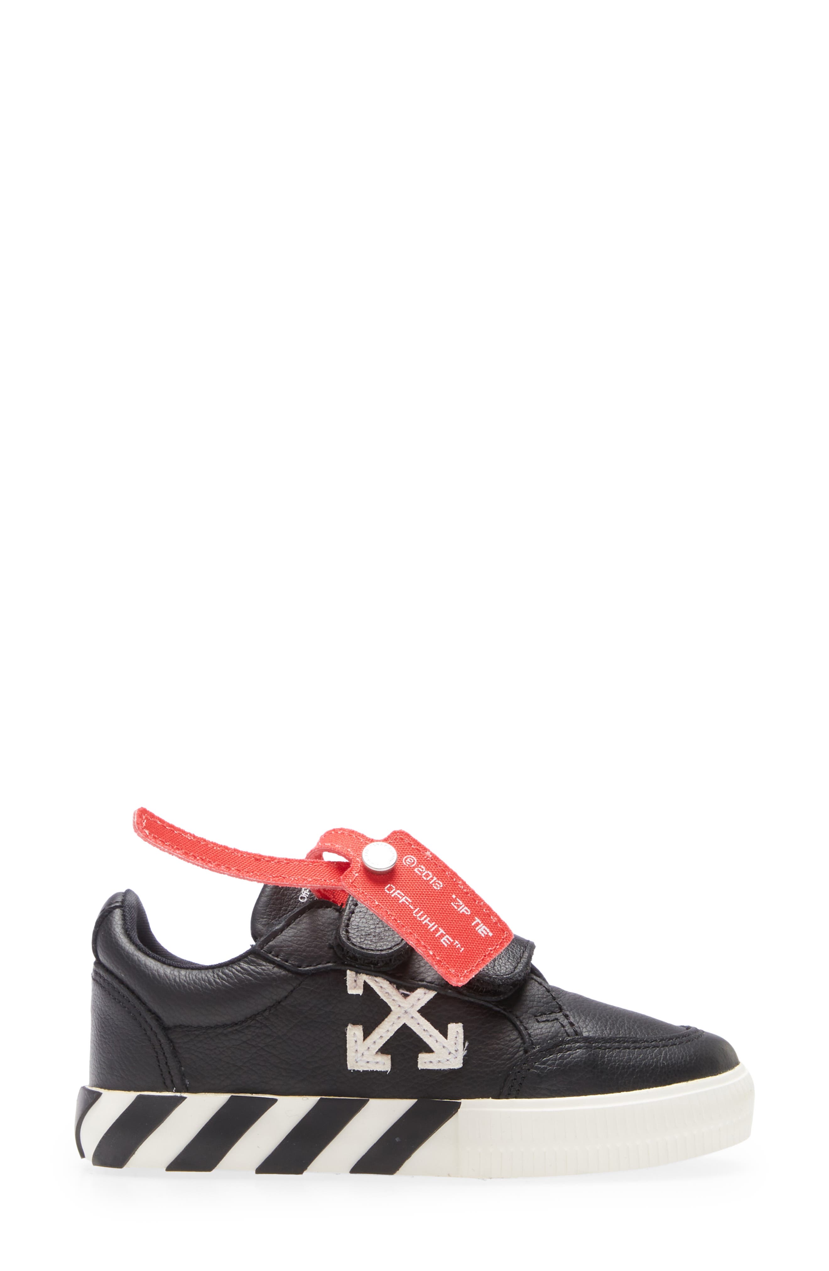 Off-White Kids' Vulcanized Low Top Sneaker, Alternate, color, 