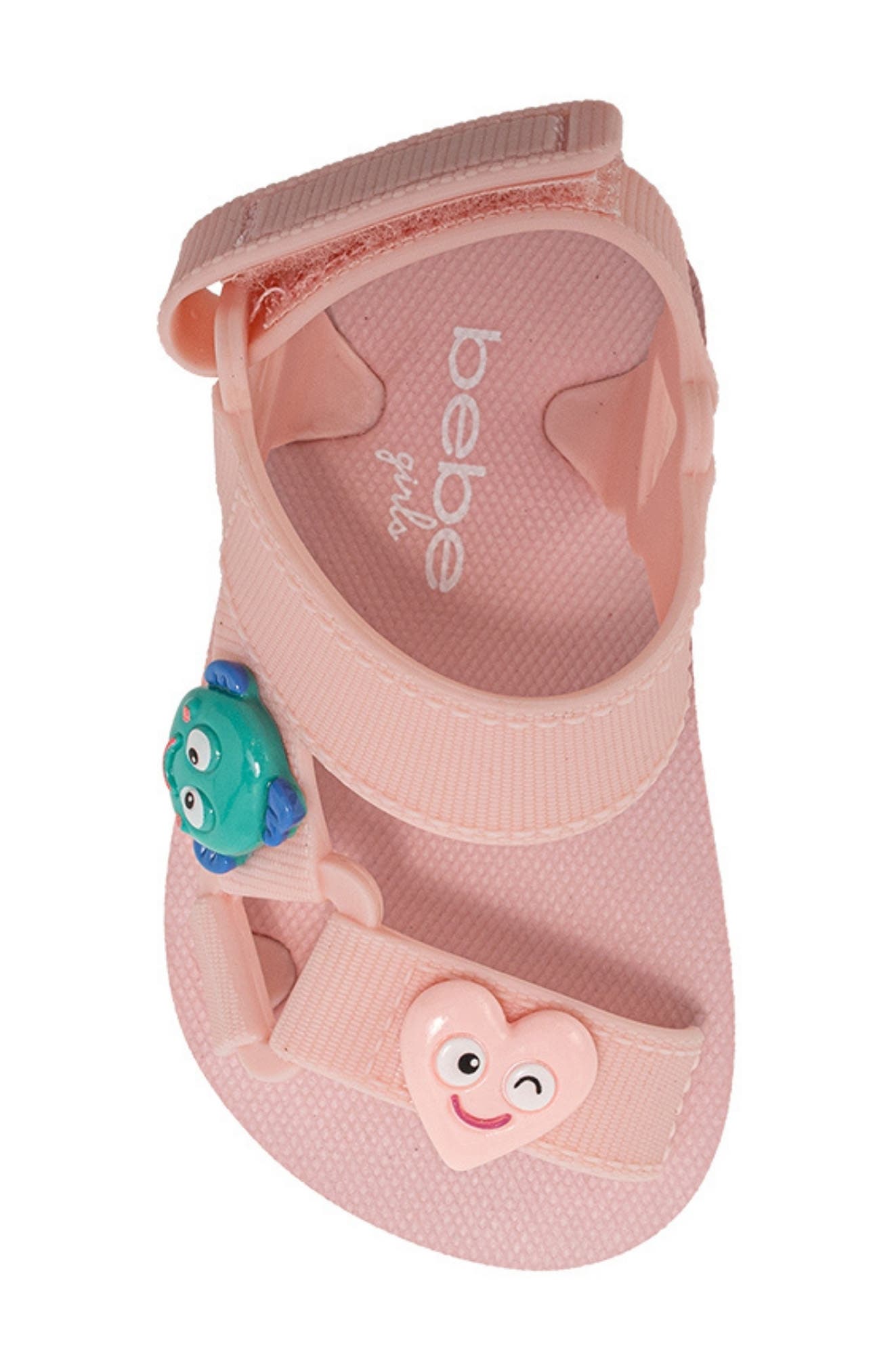 bebe Ava Character Sandal, Alternate, color, Blush