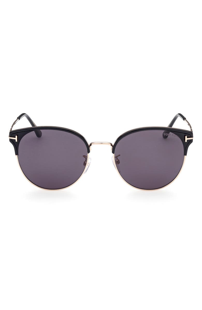 TOM FORD 61mm Round Sunglasses, Main, color,