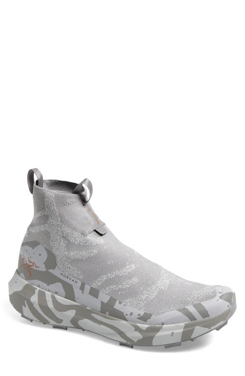 Arc'teryx Norvan 4 Nivalis Waterproof Running Shoe In Gray