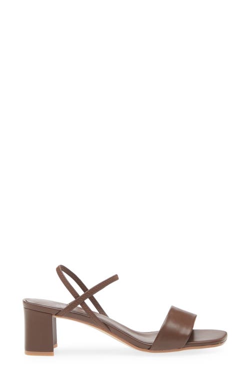 Jeffrey Campbell Adapt Slingback Sandal In Coffee