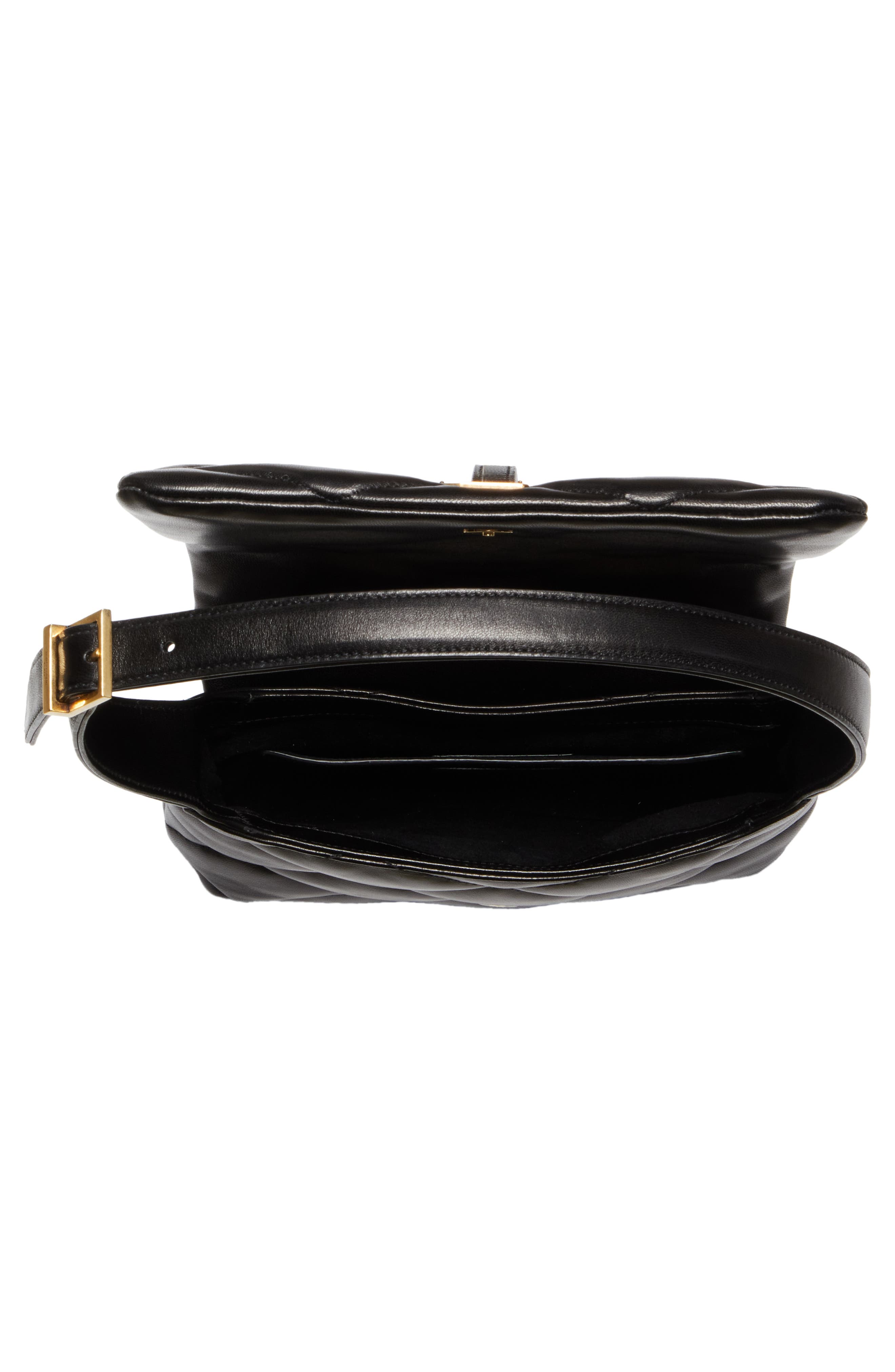 Saint Laurent Le 57 Matelassé Quilted Leather Shoulder Bag, Alternate, color, 