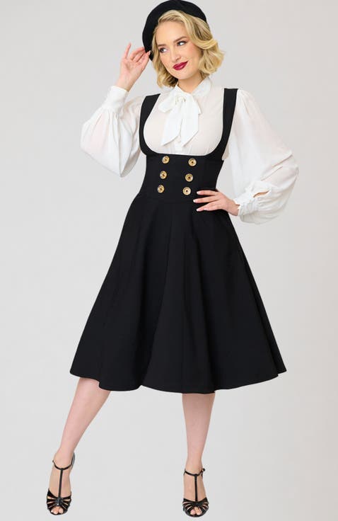 Corset Pinafore Skirt