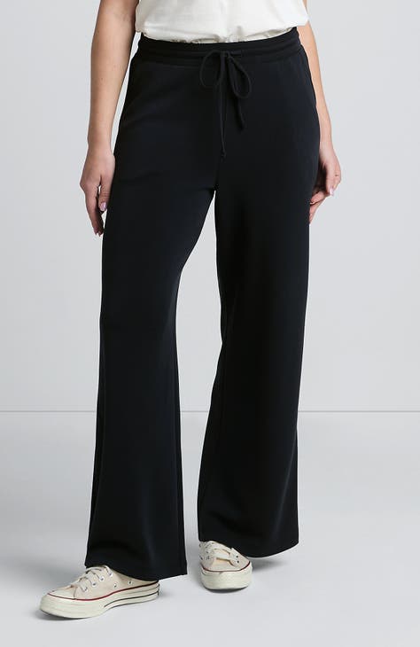 Women s Lands End Wide Leg Pants Nordstrom