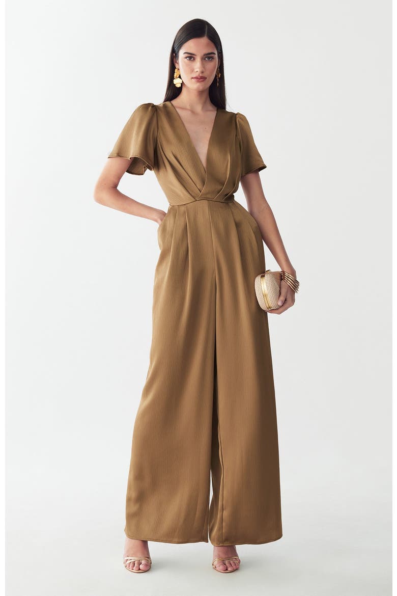 Imani Jumpsuit, Alternate, color, Bronze