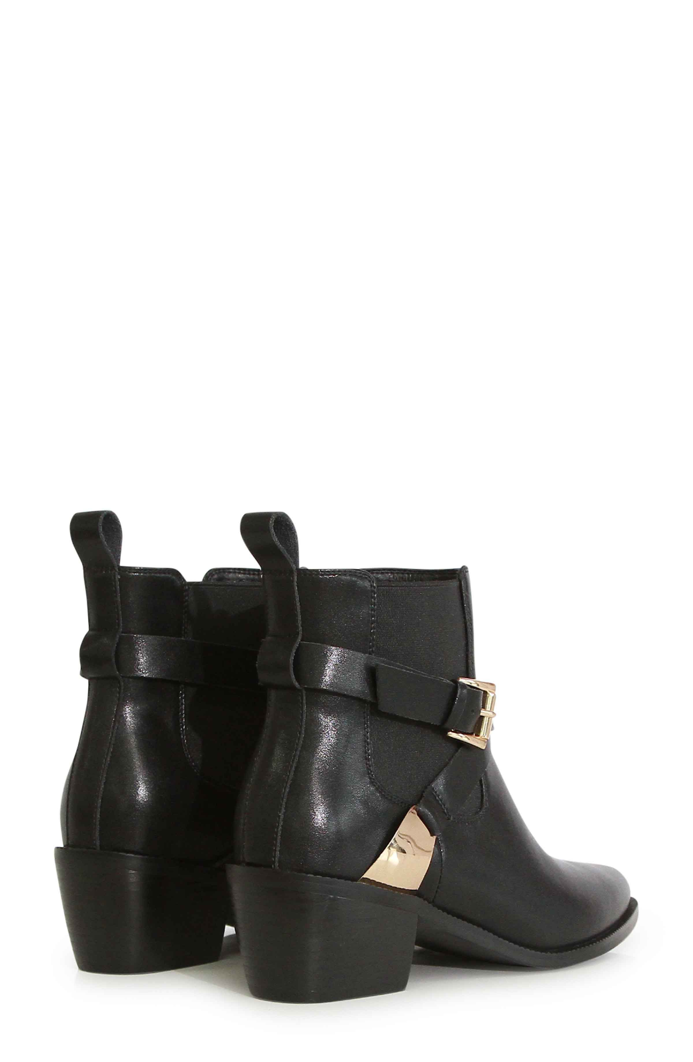 Belle & Bloom Full Moon Ankle Boot, Alternate, color, Black