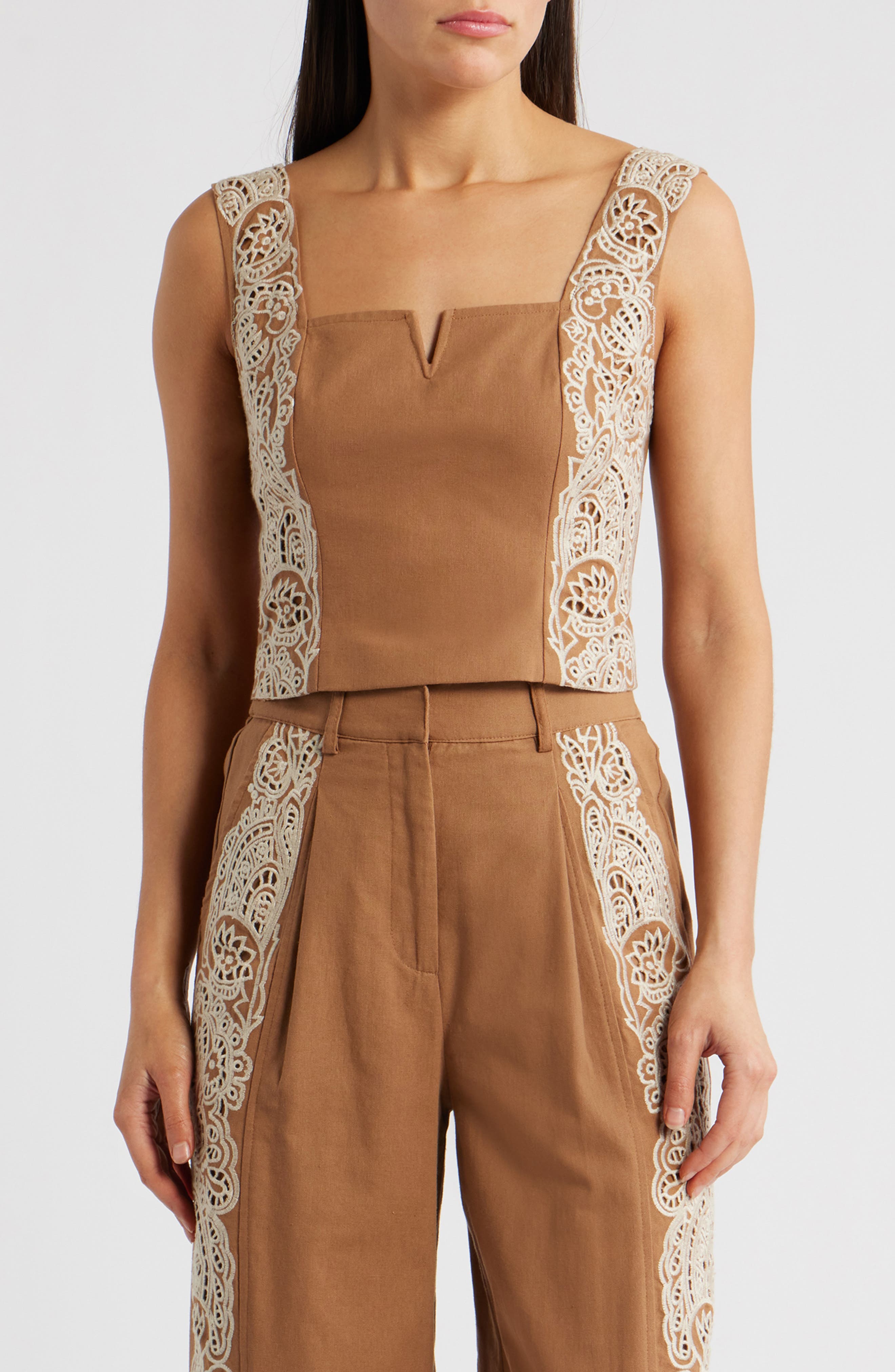 Inah Embroidered Tank