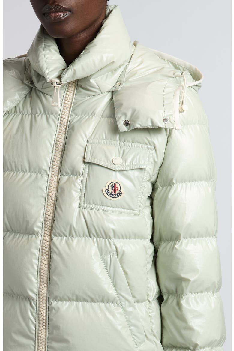 Andro Down Puffer Jacket, Alternate, color, GREEN