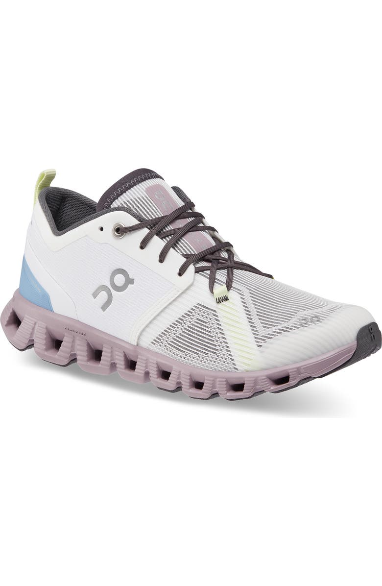On Cloud X 3 Shift Cross Training Shoe, Main, color, White/Heron