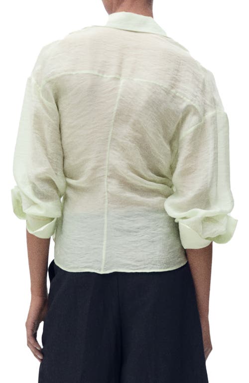 Shop Mango Side Tie Wrap Top