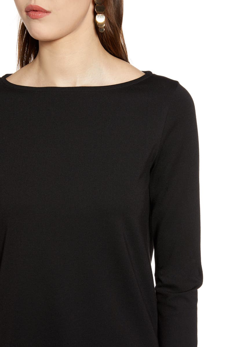 Halogen<sup>®</sup> Boat Neck Ponte Knit Tunic, Alternate, color, 