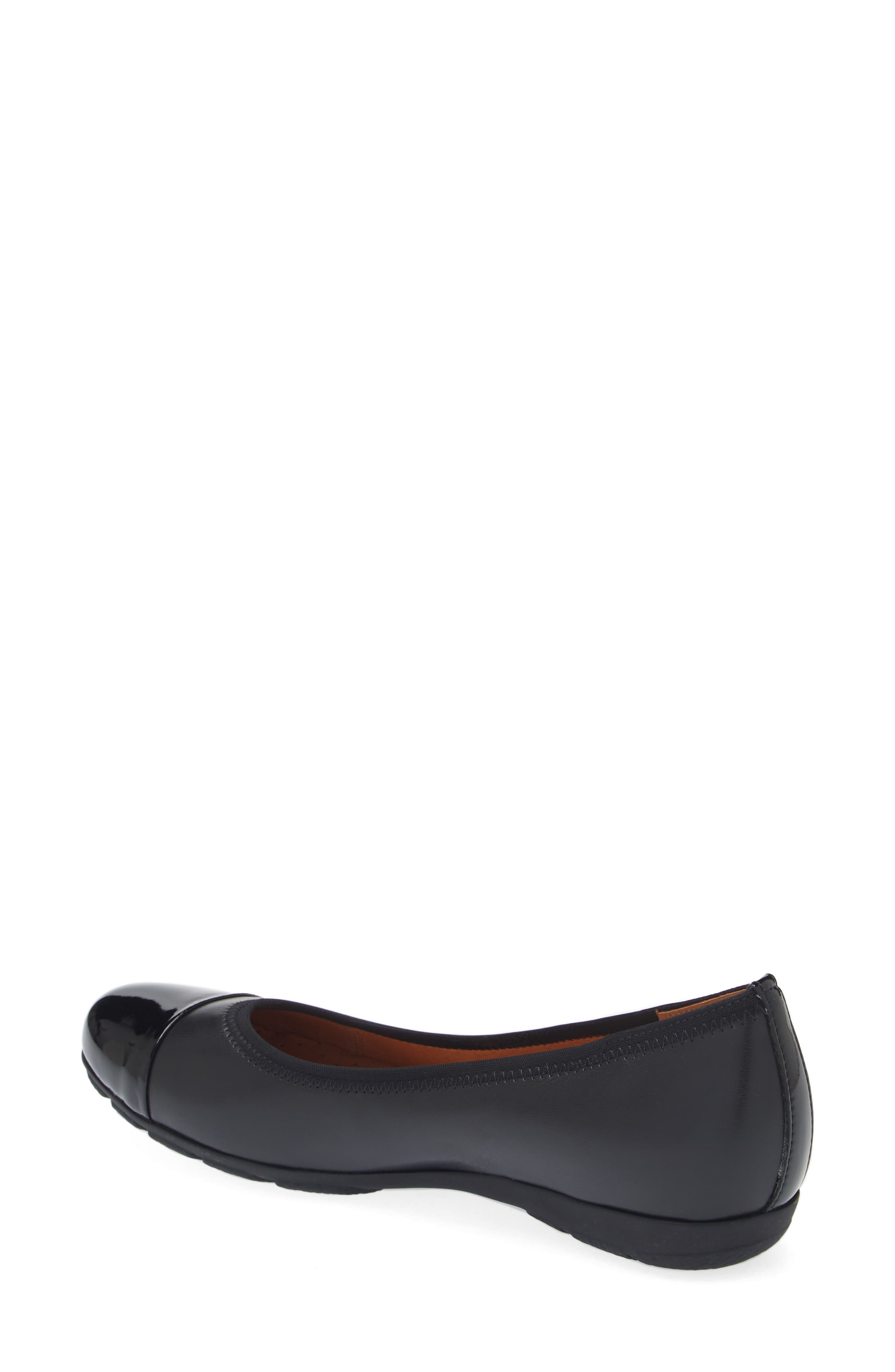 Gabor Ballet Flat, Alternate, color, Black