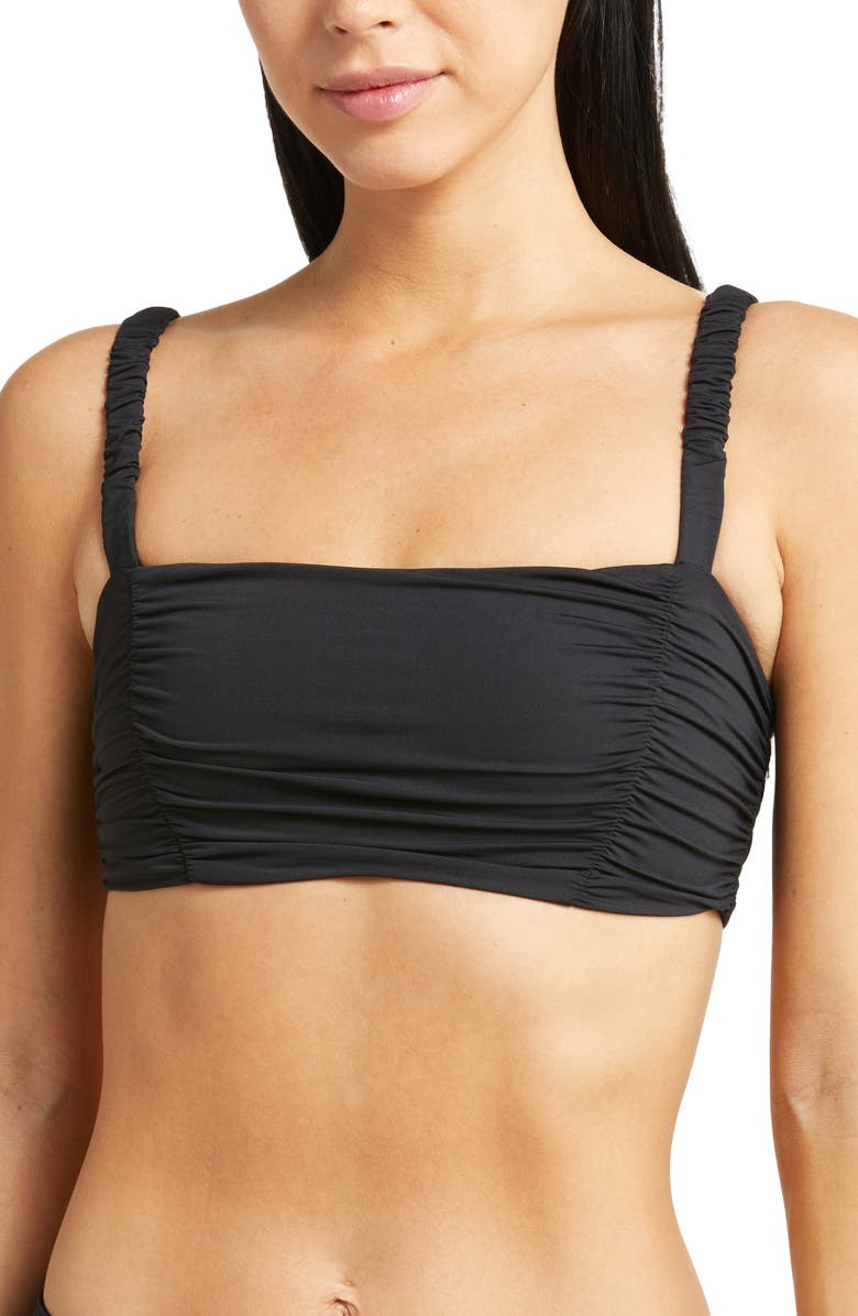 LSPACE Joanna Ruched Bikini Top, Main, color, 