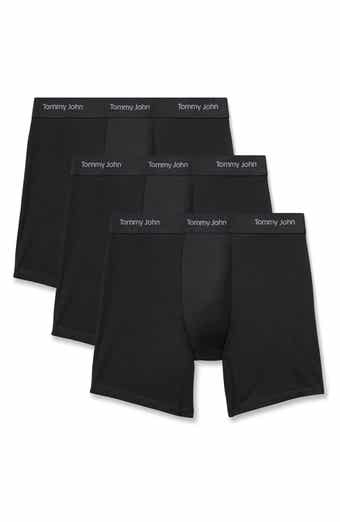 Tommy John Men's 3-Pack Essential Second Skin Modal Blend Boxer Briefs