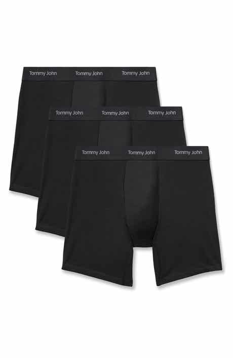 Tommy John Men's 3-Pack Essential Second Skin Modal Blend Boxer Briefs