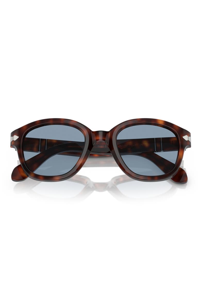52mm Phantos Sunglasses, Main, color, HAVANA/ BLUE