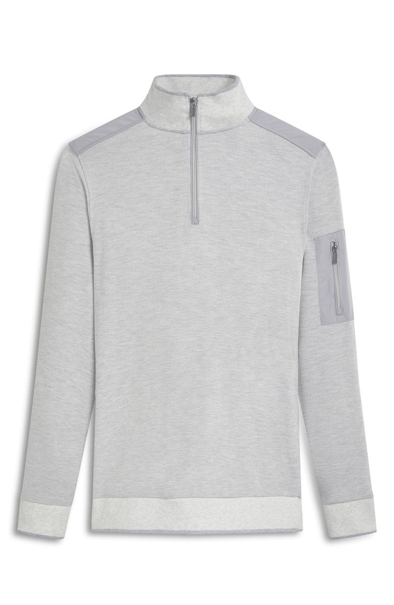 Bugatchi Quarter Zip Pullover, Alternate, color,