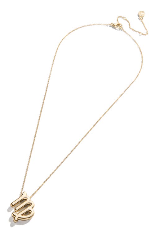 Baublebar Zodiac Pendant Necklace In Virgo