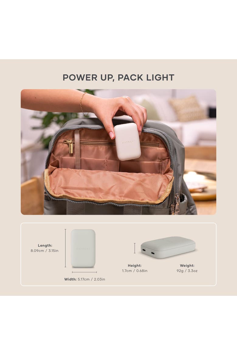 OntheGo 67W Slim Wall Charger, Alternate, color, Sand