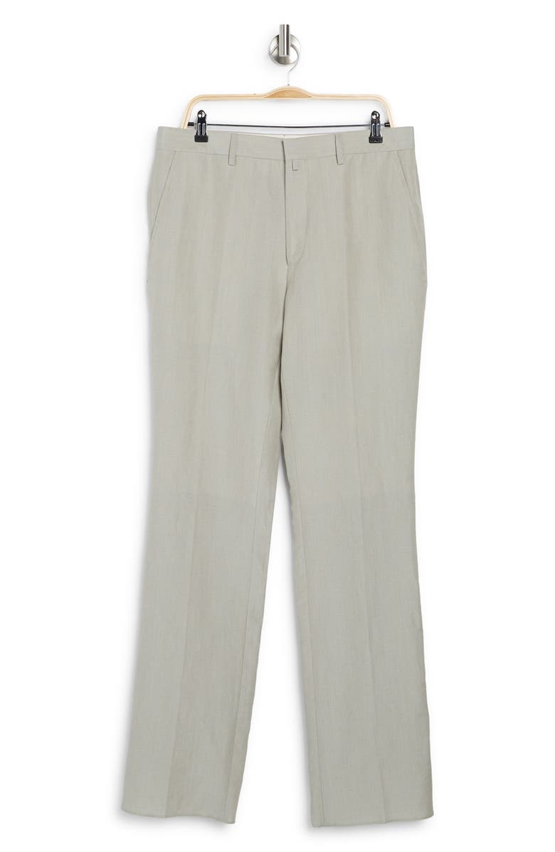 FERRAGAMO Straight Leg Trouser Pants, Main, color, 