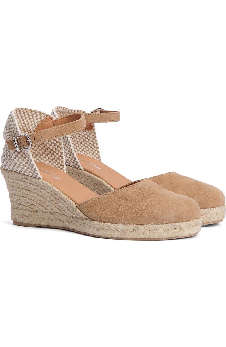 Barbour Elder Espadrille Wedge, Main, color,