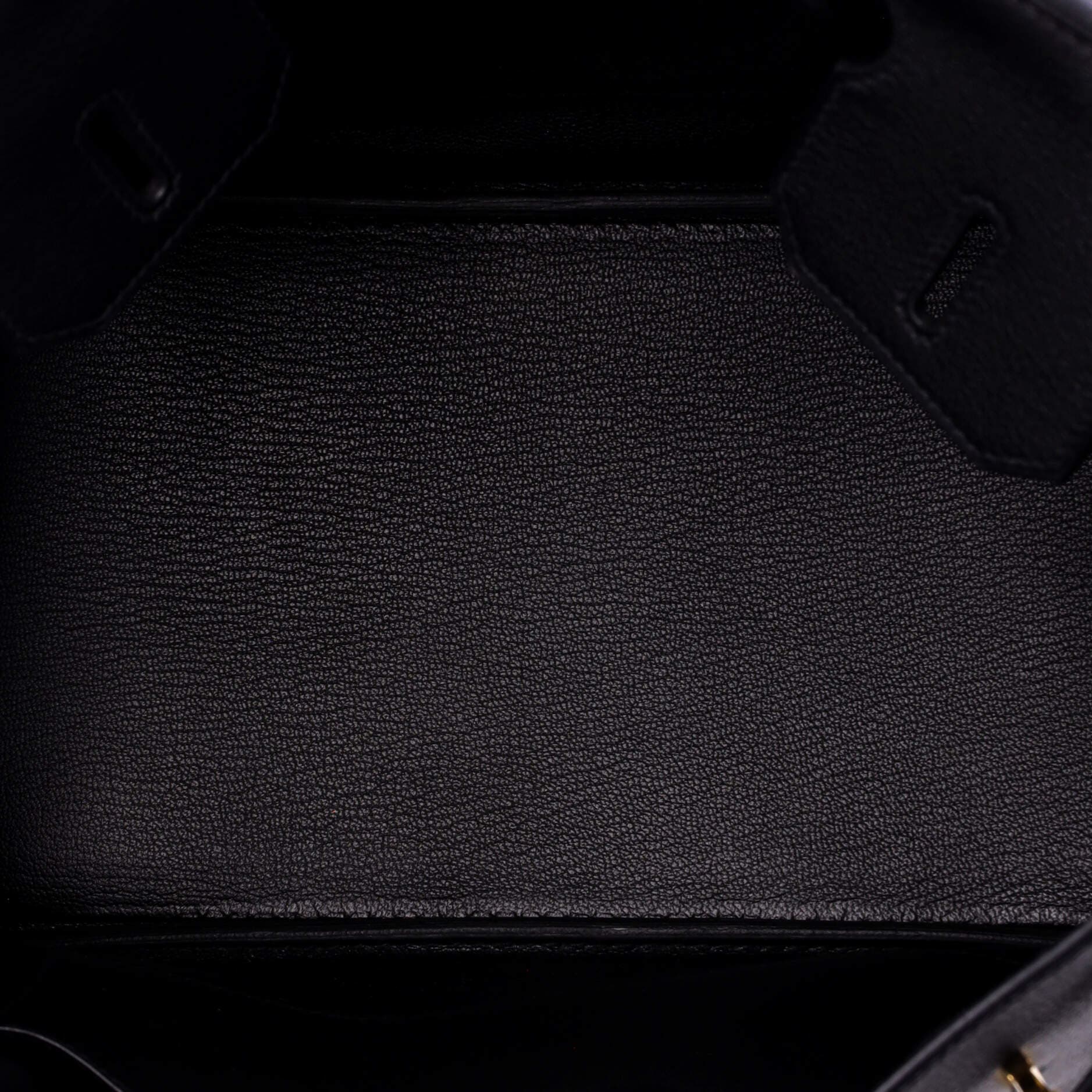 Pre-Owned Hermes Birkin Handbag Black Evercolor with Gold Hardware 30, Alternate, color, Noir