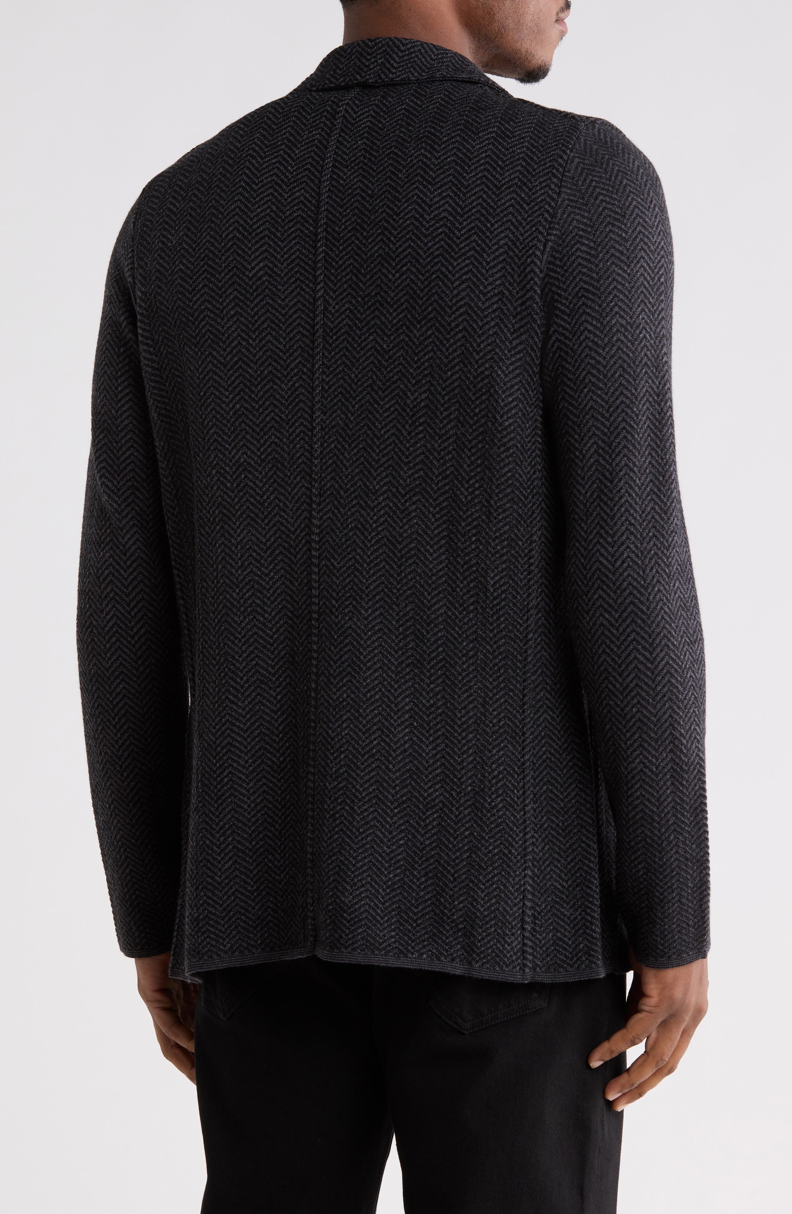 Fortezza Knit Wool Sport Coat