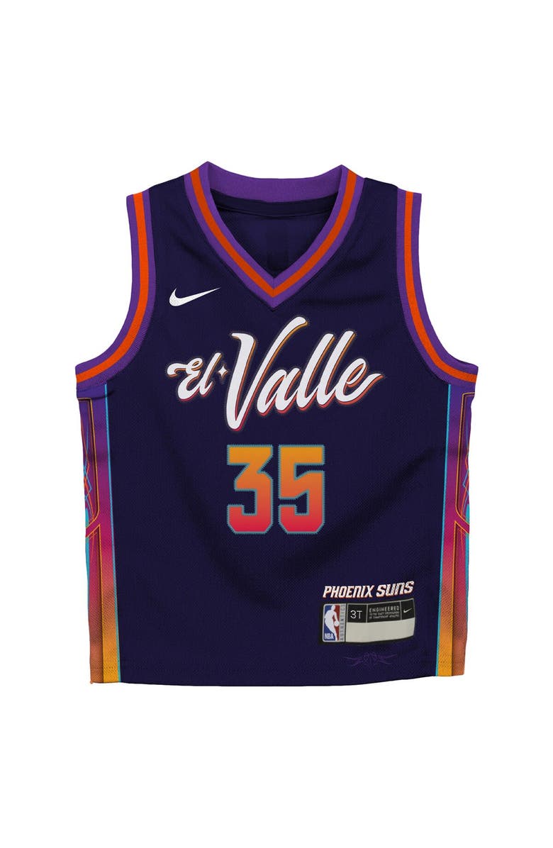 Nike Toddler Nike Kevin Durant Purple Phoenix Suns 2023/24 Swingman Replica Jersey - City Edition, Alternate, color, 