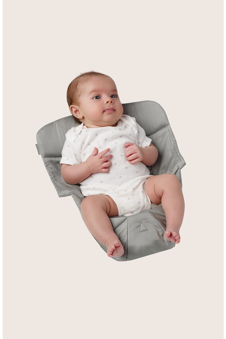 'Easy Snug' Cotton Poplin Baby Insert, Main, color, GREY