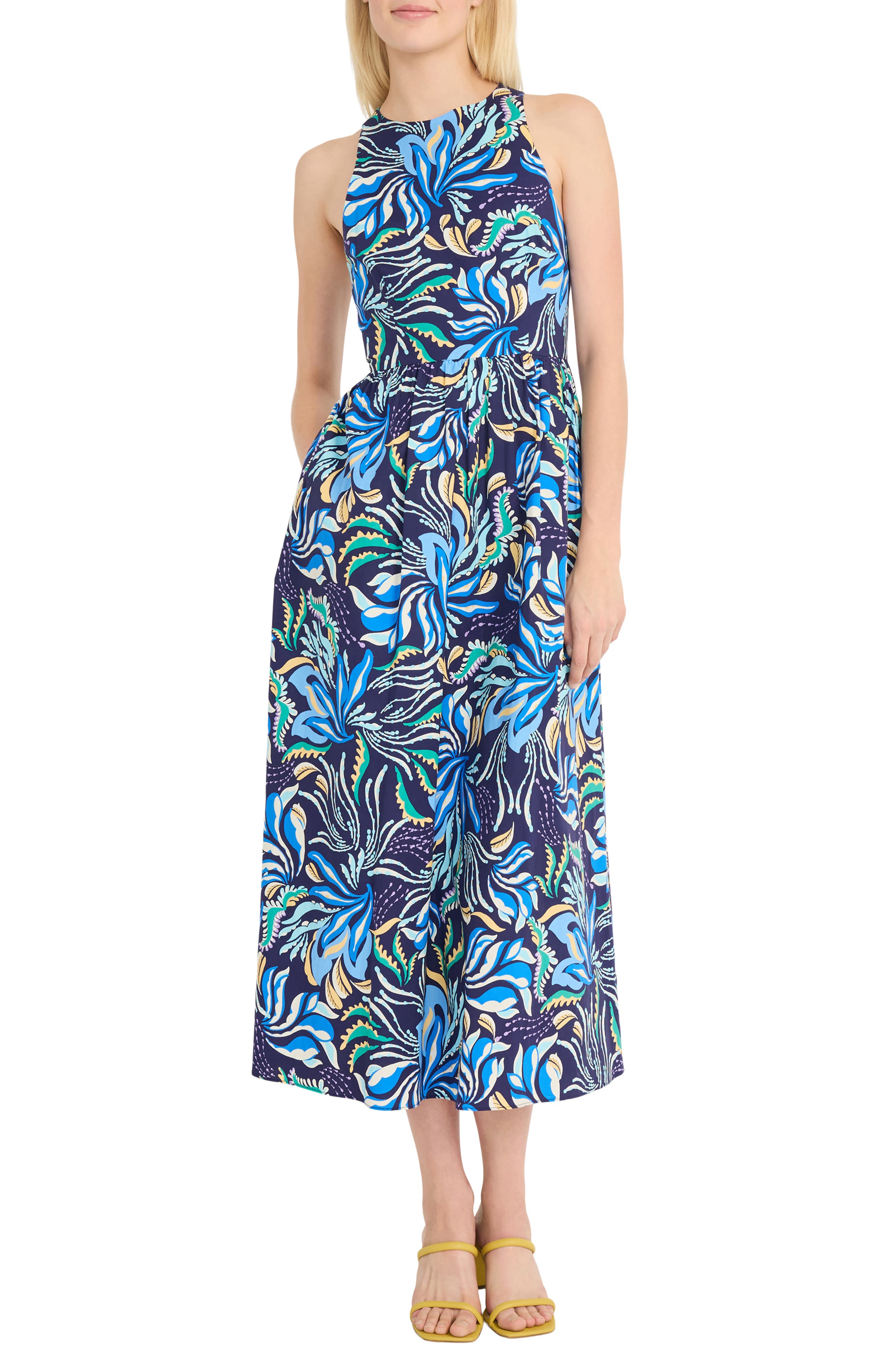Donna Morgan Sleeveless Fit & Flare Maxi Dress