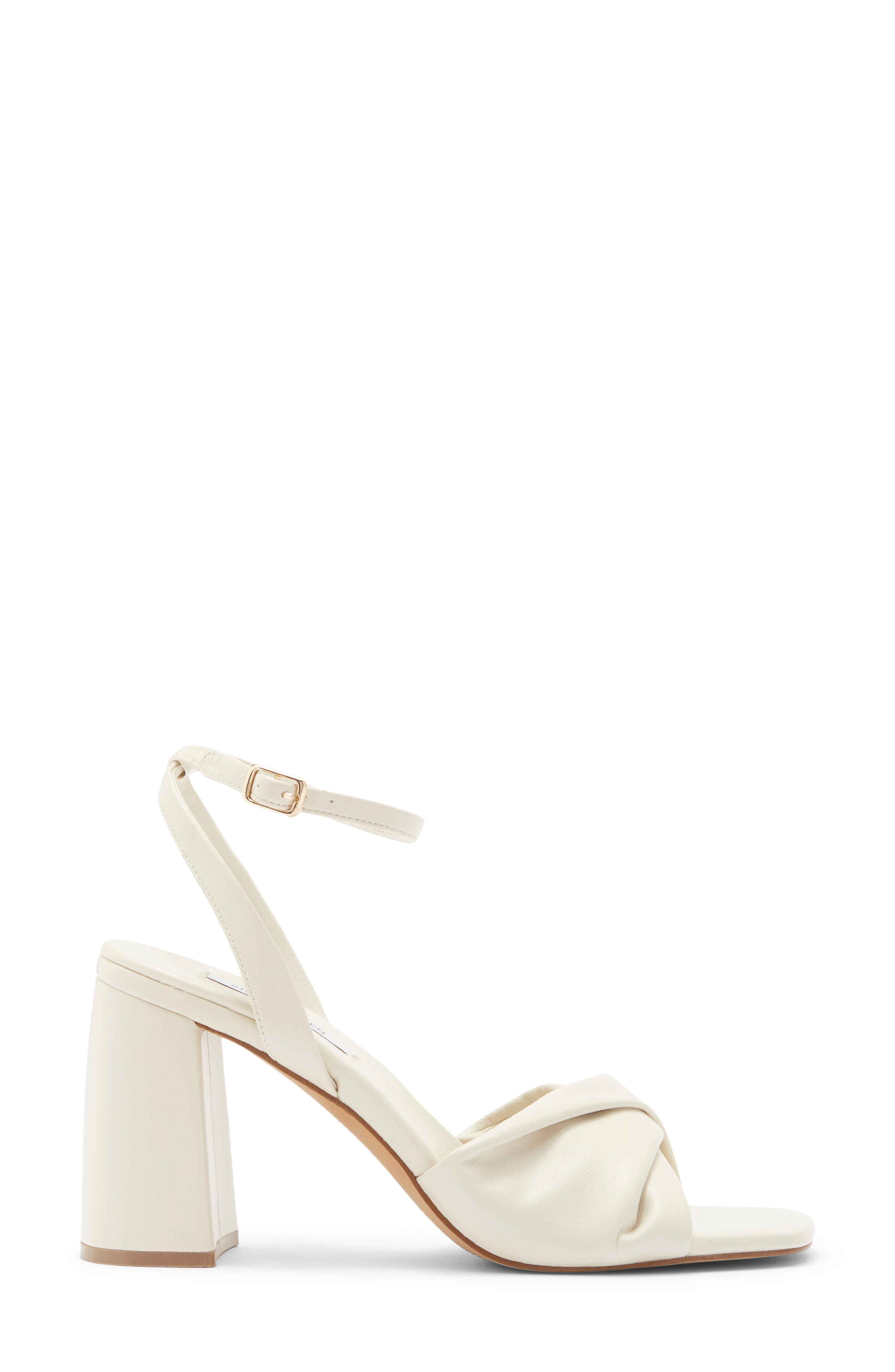 Mandy Ankle Strap Sandal, Alternate, color, BONE