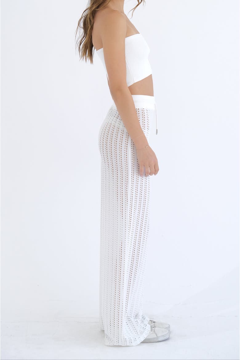 Mica Pant, Alternate, color, White