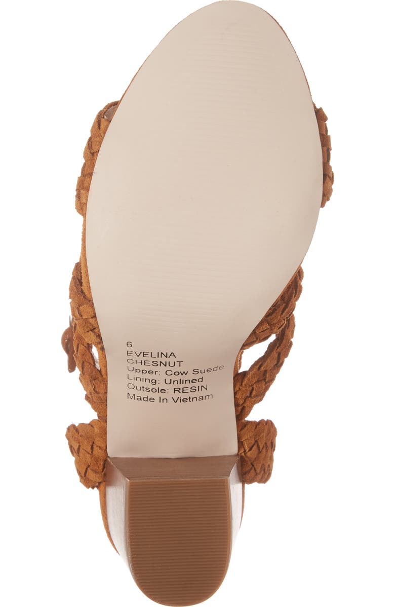 Sole Society Evelina Block Heel Sandal, Alternate, color,