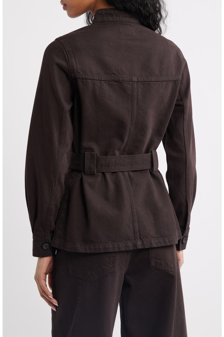 Belted Utility Jacket, Alternate, color, TOBACCO
