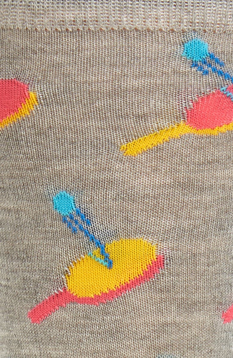 Fun Socks Paddle Ball Crew Socks, Alternate, color,