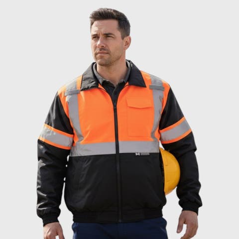 Men's Hi-Visibility Work Jacket