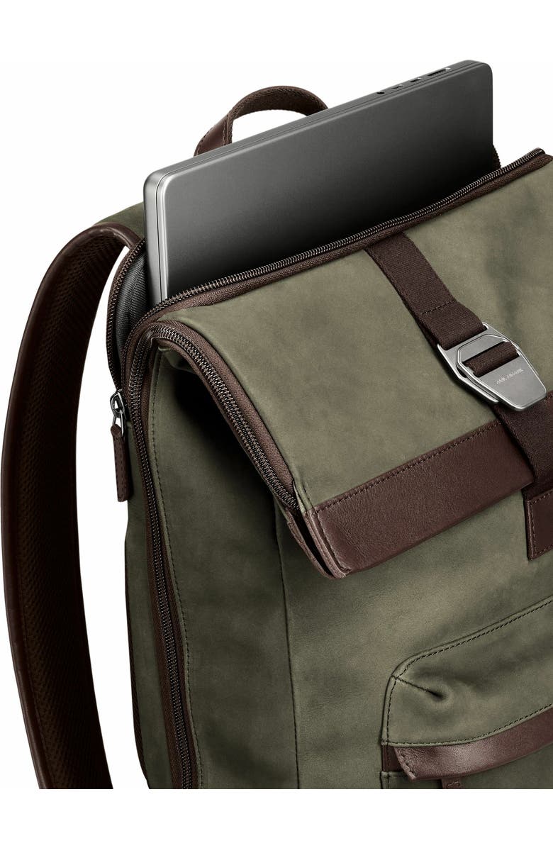 Carl Friedrik City-hopper Backpack, Alternate, color, Olive