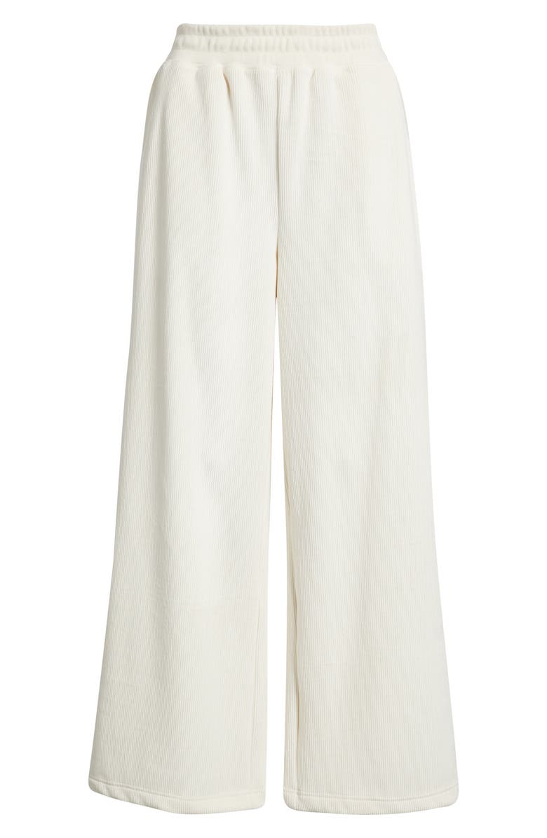 CITY BLUES Wide Leg Lounge Pants, Alternate, color, Cream