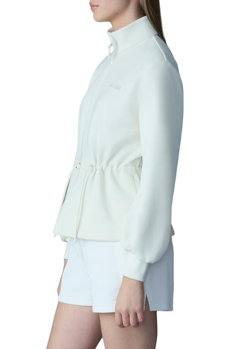 Finola Double Face Jersey Jacket, Alternate, color, CREAM