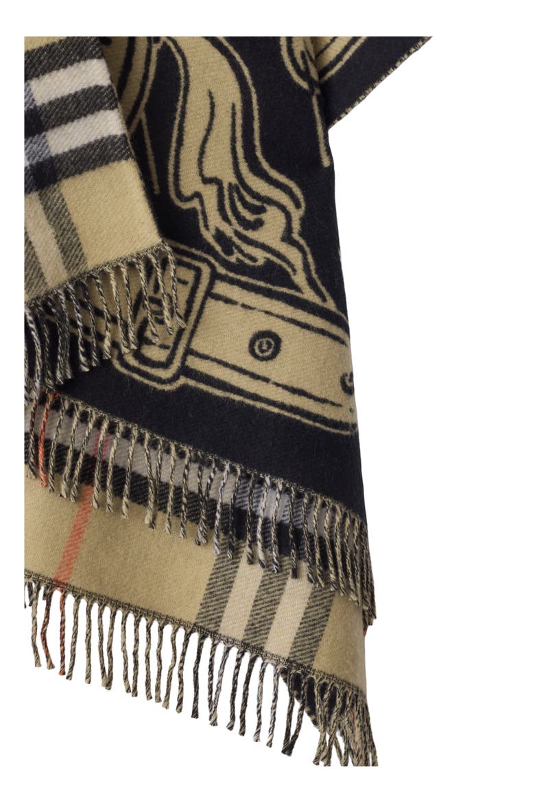 Stormy Knight Wool Cape, Alternate, color, Sand beige