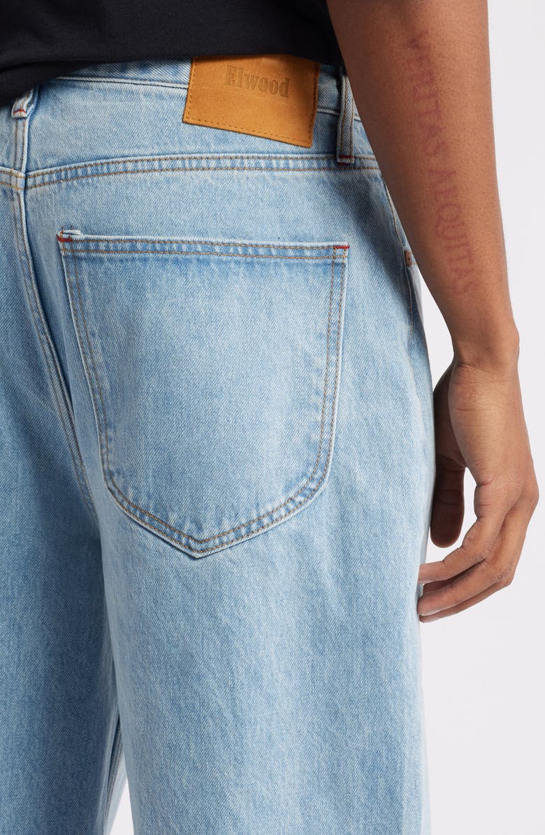 Elwood Nonstretch Baggy Jeans, Alternate, color, Classic Indigo