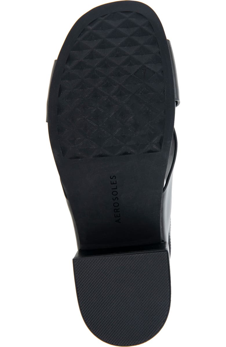 Aerosoles Chrystie Sandal, Alternate, color, Black Leather