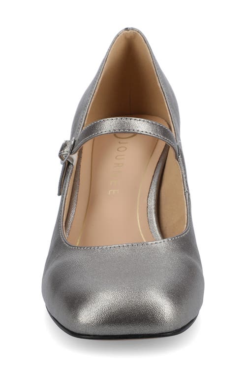 Journee Collection Okenna Pump In Silver