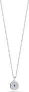 SPHERA MILANO 14k Gold Over Sterling Silver Eye Pendant Necklace