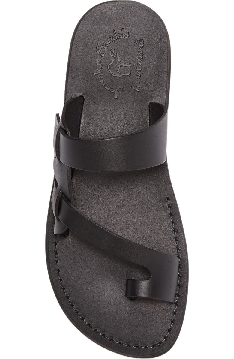 Jerusalem Sandals Jabin Leather Sandal, Alternate, color,